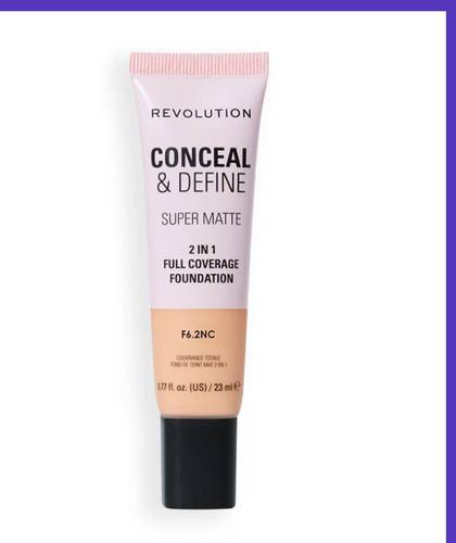 Revolution High Coverage Radiant Cream Foundation F6.2NC