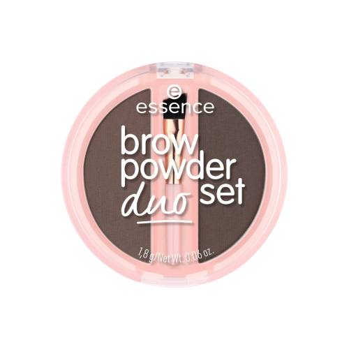 Essence - Powder Eyebrow Duo - 03 Dark
