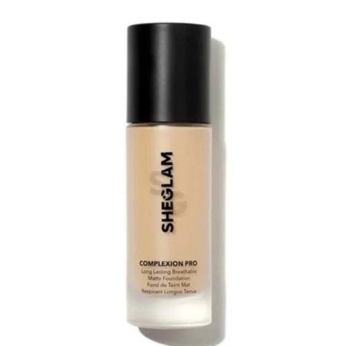 6971053498349 SHEGLAM Complexion Pro Long Wear Breathable Matte Foundation - Warm Vanil