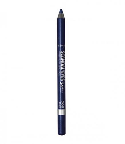 Rimmel London Scandaleyes Waterproof Kohl Kajal Liner Blue 008
