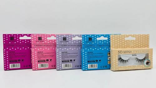 Assorted Rose Berry Artificial Lashes