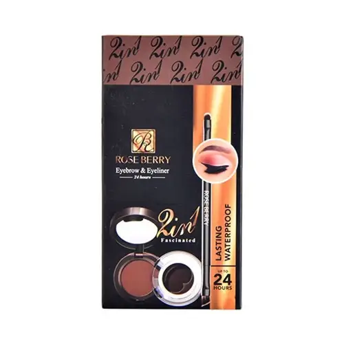 Brow highlighter and cream powder from Rose Berry