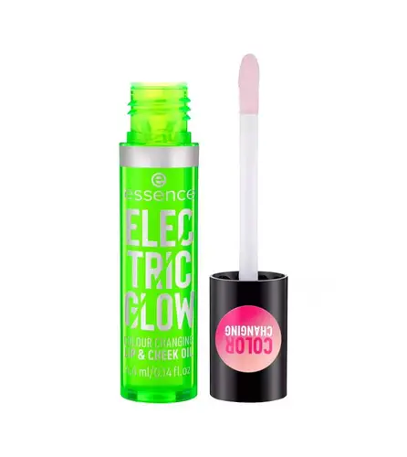 Electrified lip and cheek color-changing oil from iSense