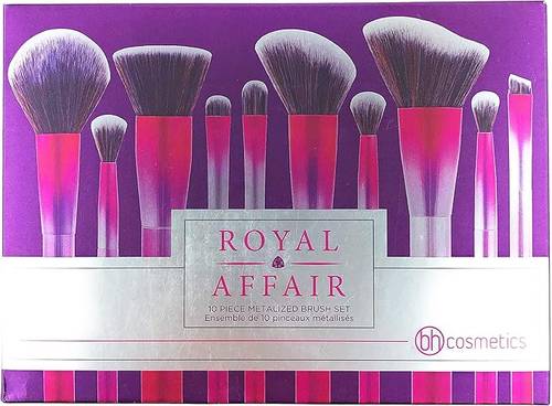  BH Cosmetics Royal Affair 10-Piece Brush Set. 