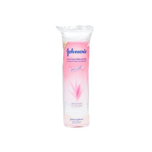 Johnson's Pure Cotton Makeup Pads 80piece