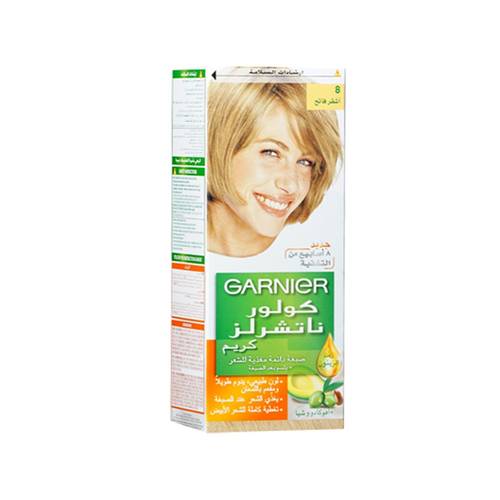 GARNIER Nourishing Permanent Hair Color With Conditioner Light Blonde 8
