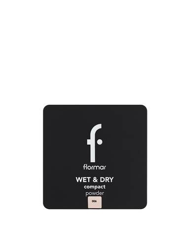 Flormar Wet & Dry Compact Powder - W06 Caramel Rose