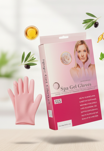 Saba's gloves are for softening and smoothing rough and dry hands