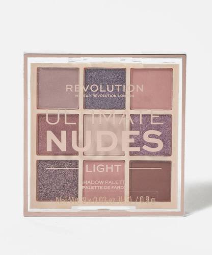 Revolution Ultimate Nudes Shadow Palette-Light