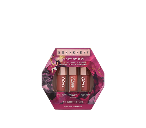 Rose Berry Lip Gloss Trio