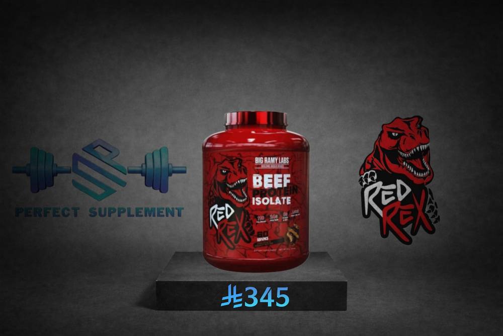 RedRex-Beef protein Isolate ايزوليت بروتين بطعم زبدة الفول السوداني