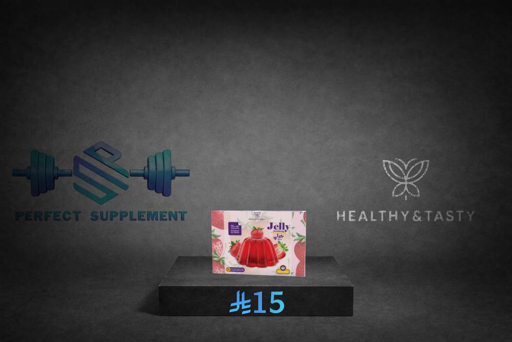 Healthy&amp;Tasty- Jelly فراولة
