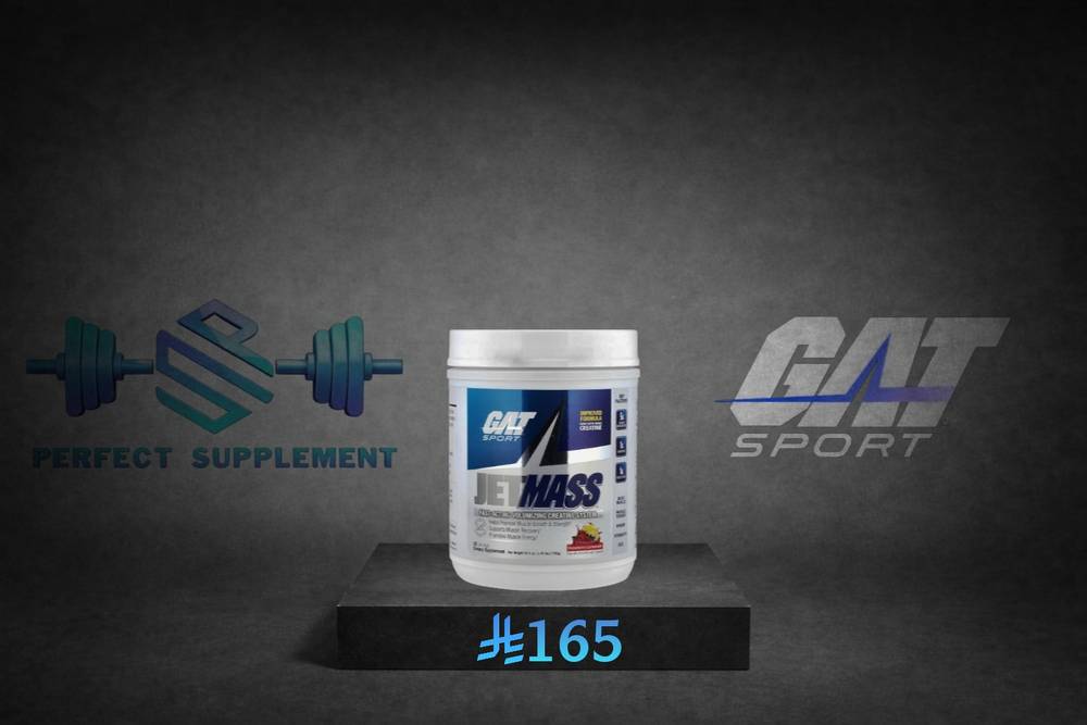 GAT Sport-Jet Mass Creatine Monohydrate 500g , Strawberry and lemon