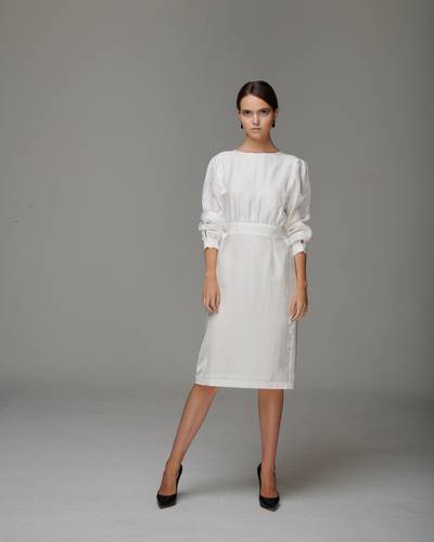 V Shaped back dress 