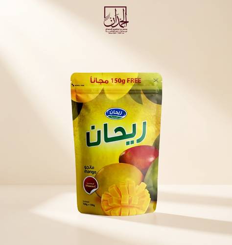  عصير بودرة ريحان ( مانجو) 750 جرام + 150 جرام مجانا