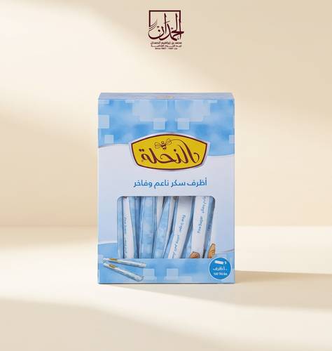 سكر النحلة ابيض ظروف اصابع 100*5جرام