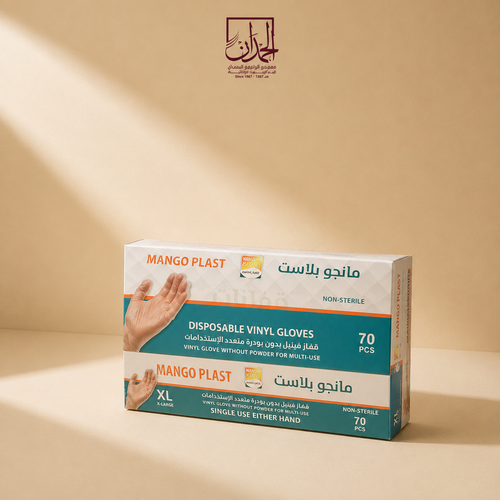  قفاز فينيل XL