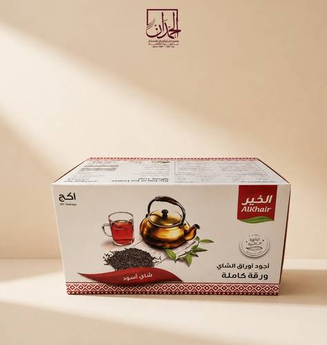شاي الخير فرط اوراق  كاملة 1000 جرام