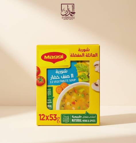 ماجي شوربة خضار 12 ظرف 