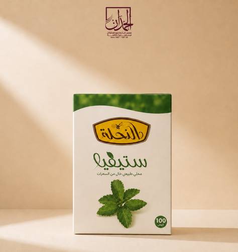 سكر استيفيا النحلة لايت 100 ظرف