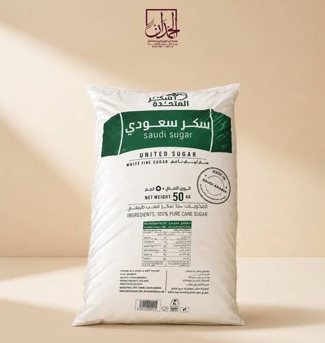 سكر سعودي ناعم 50 كيلو