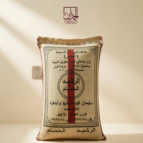 أرز الرشيد عنبر 40 كيلو