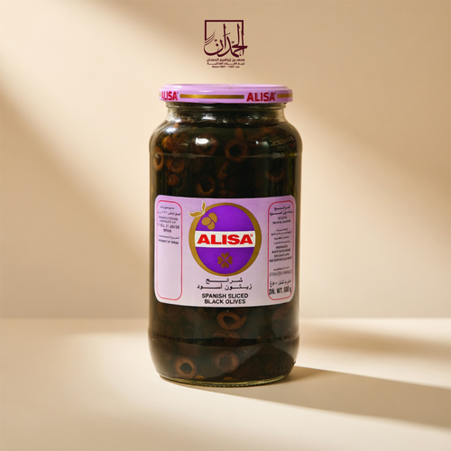 زيتون أليسا شرائح أسود 120 جرام
