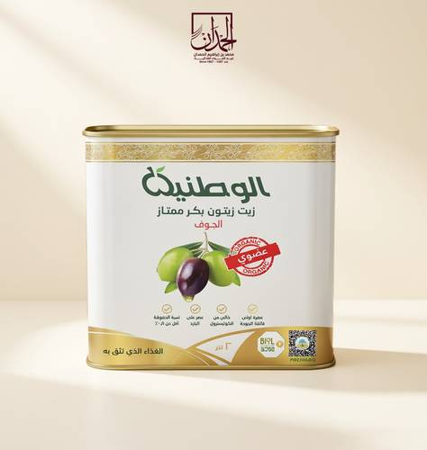 زيت زيتون الوطنية عضوي بكر ممتاز - 2 لتر