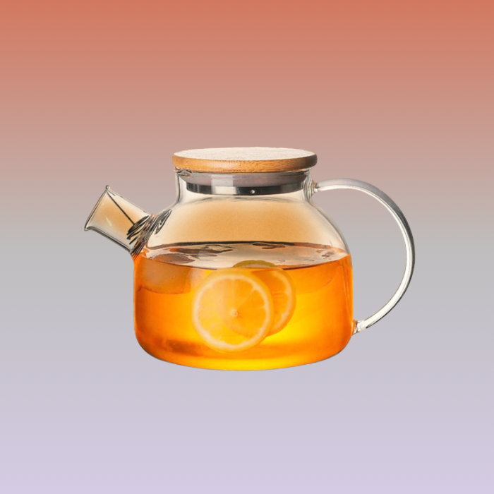 ابريق زجاجي مقاوم للحرارة