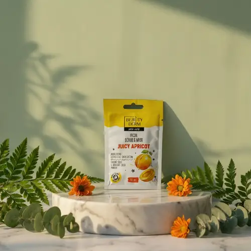 BEAUTYDERM Facial scrub&mask Juicy Apricot 10 ml