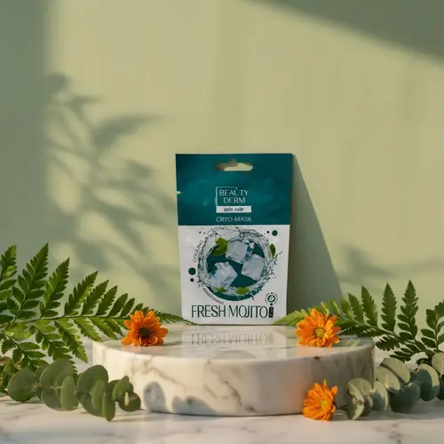 Facial cryo-mask Fresh Mojito 10 ml
