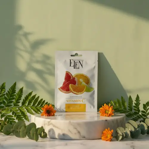 ELEN cosmetics Facial sheet mask Vitamin C 25 ml