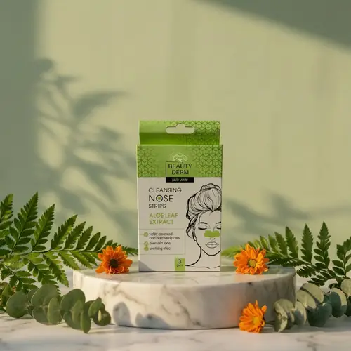 BEAUTYDERM Cleansing nose strips with Aloe Vera extract