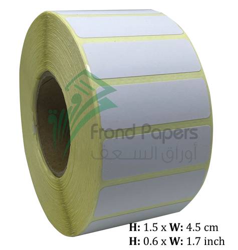 ملصقات حرارية 4.5 × 1.5 سم 