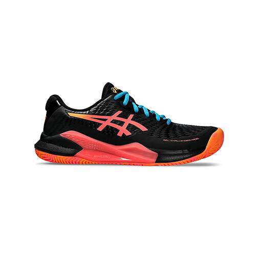 Asics Gel Challenger 14 Padel Black Coral Shoes