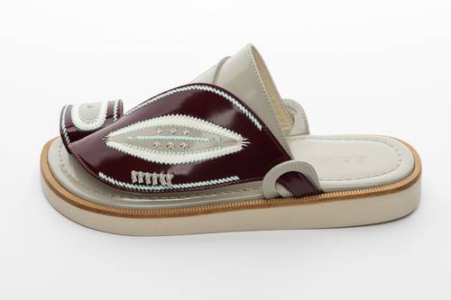 Men’s Classic Eastern Shoes – Engraved Model K9 Oud & Rocky Tone
