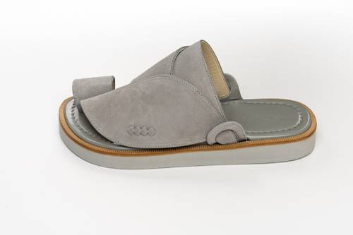 Men’s Eastern Shoes – Light Grey Suede
