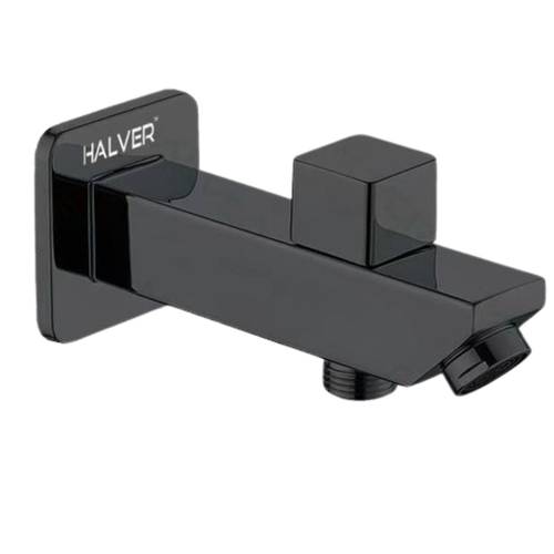 صباب دش مخفي مربع أسود مع محول HALVRE