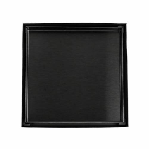 صفاية بلاط أسود بدون حواف HANZIT  مقاس 15×15 سم