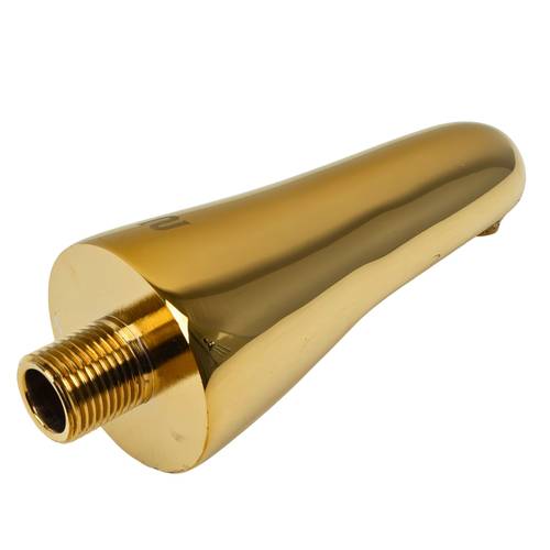   صباب دوش دائري ذهبي خط واحد BRONZO