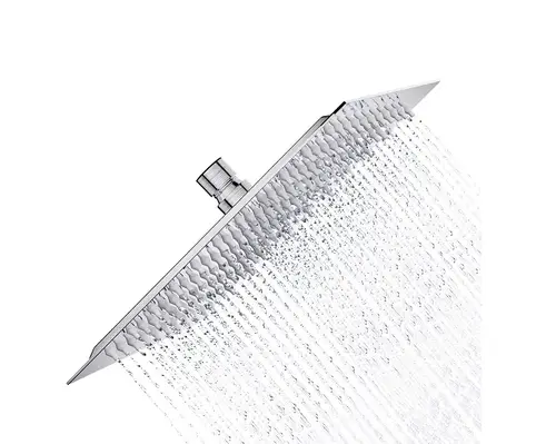 طاسة دش  مربع  كروم مقاس  20×20 سم BORSCH MANN