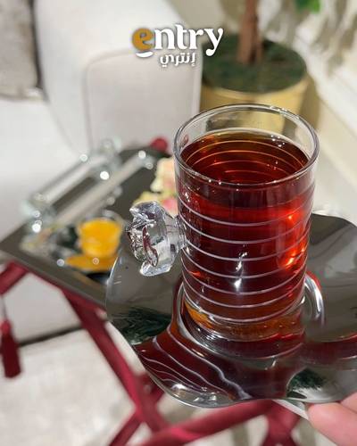 طقم بيالات وفناجيل تركي - 18 قطعه