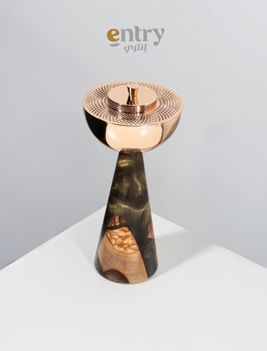 مبخرة الشيخة - ذهبي اسود 