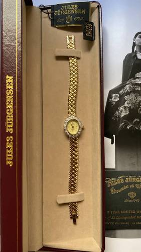 ساعة عتيقة ماركة Jules Jurgensen 