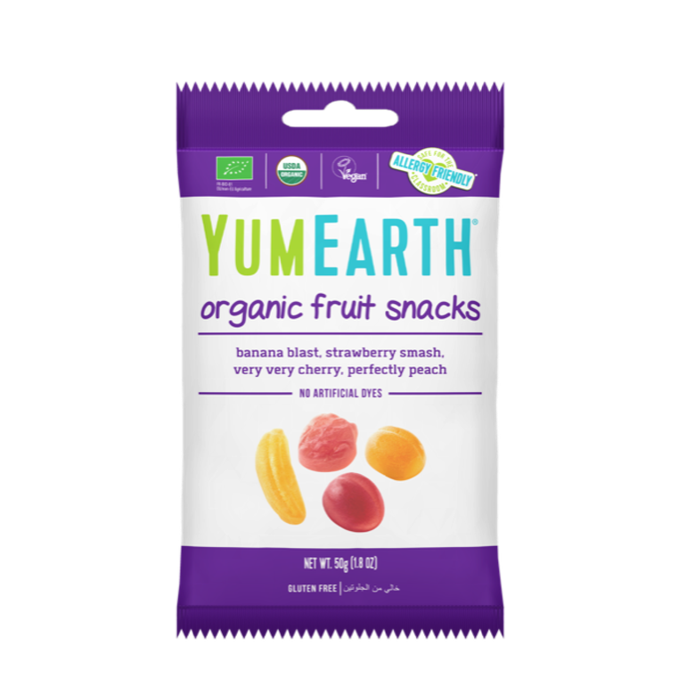 جيلي عضوي بنكهة الفواكه ( YumEarth )