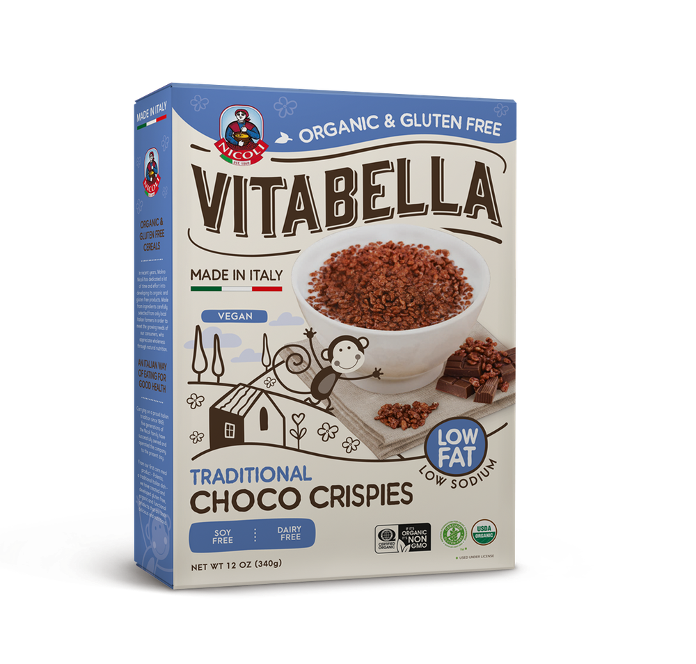 رقائق الأرز المقرمشة بالشوكولاتة ( Vitabella )