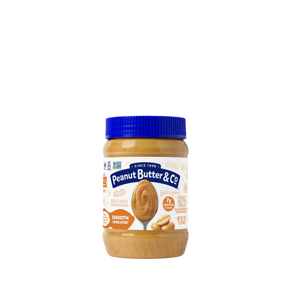 زبدة الفول السوداني " ناعمة "  ( Peanut Butter &amp; Co )