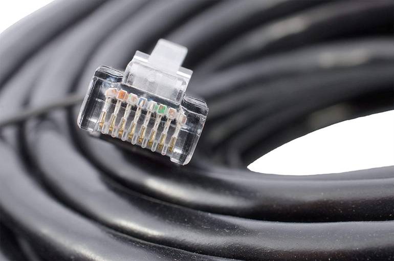 كابل شبكة ايثرنت كات 6 خارجي CABLE INTERNET CAT6 50M