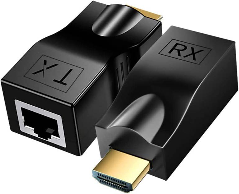 محول HDMI الى ETHERNET RJ45 CAT 6 4K,2K,1080P عالي الوضوح
