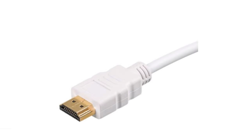 وصلة محول من HDMI إلى VGA بدقة HD أبيض | ADAPTER HDMI TO VGA White